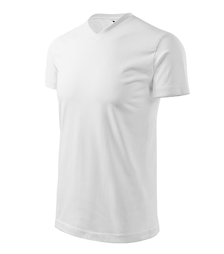 Obrázok Adler Tričko Heavy V-neck - Bílá | M