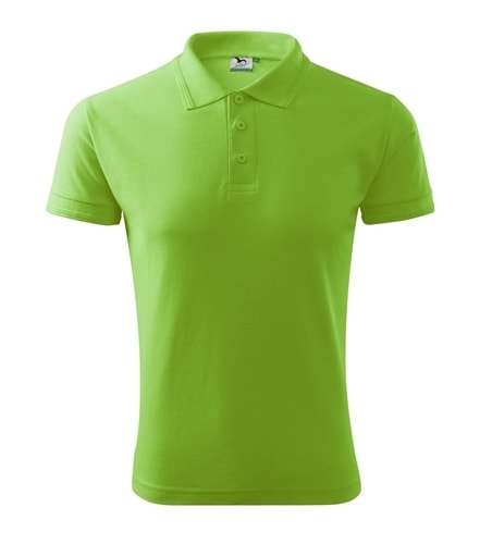 Obrázok Adler Pánska polokošeľa Pique Polo - Apple green | M