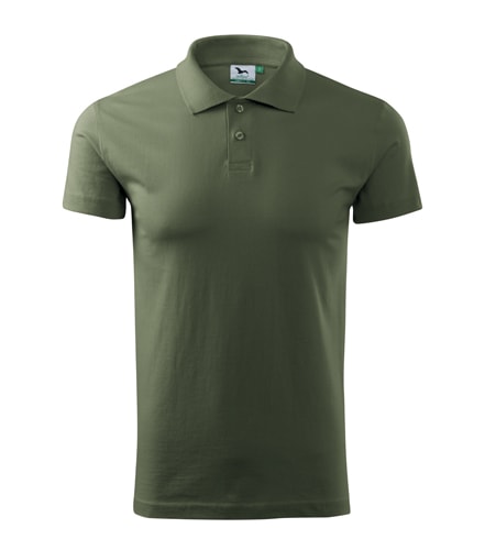 Obrázok Adler Hladká pánska polokošeľa Single J. - Khaki | XL