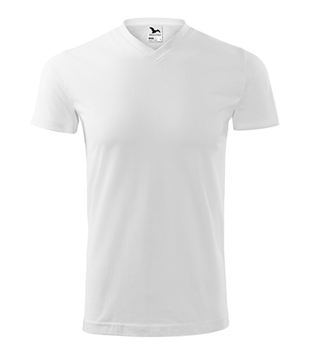 Obrázok Adler Tričko Heavy V-neck - Bílá | M