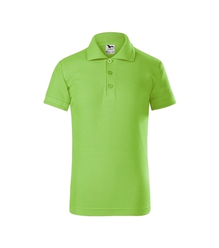 Obrázok Adler Detská polokošeľa Pique Polo - Apple green | 110 (4 roky)