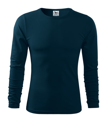 Obrázok Adler Pánske tričko s dlhým rukávom Fit-T Long Sleeve - Námořní modrá | L