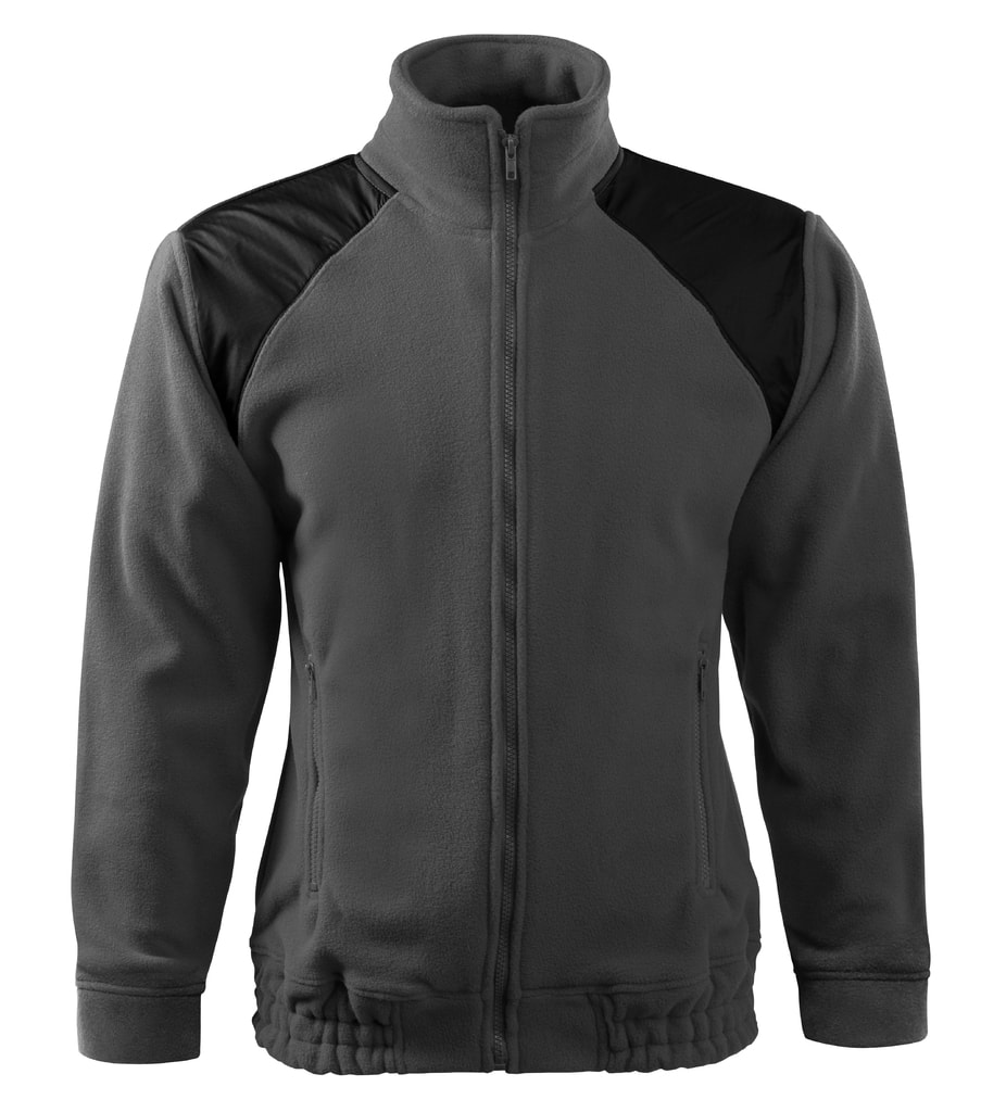 Obrázok Adler Fleecová mikina Jacket Hi-Q - Ocelově šedá | M