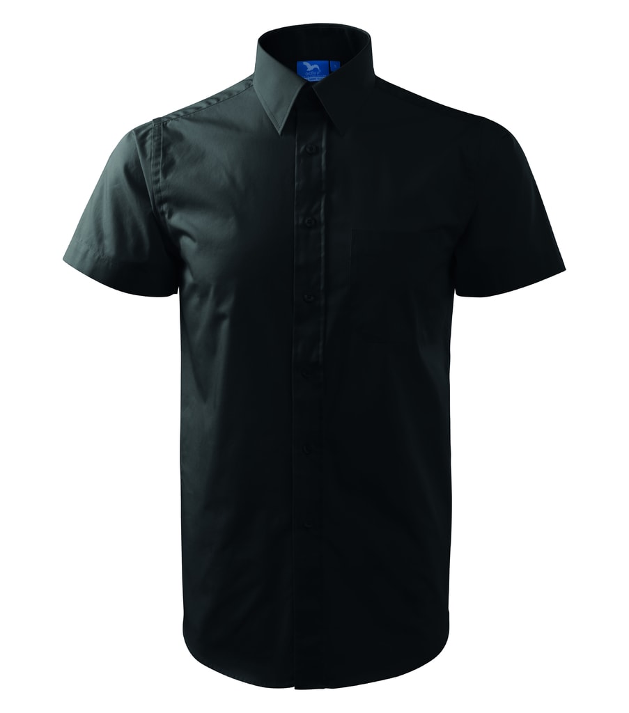 Obrázok Adler Pánska košeľa Short Sleeve - Černá | L