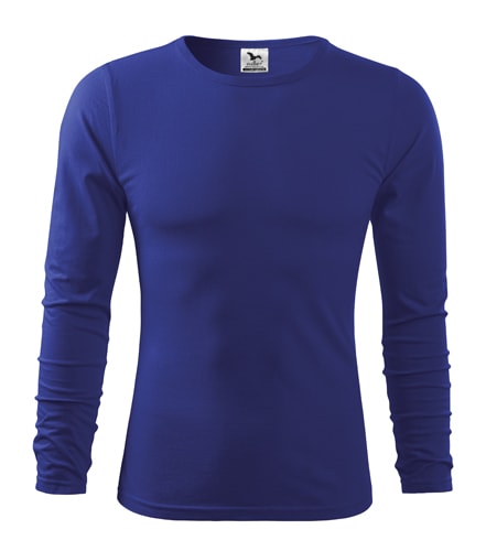 Obrázok Adler Pánske tričko s dlhým rukávom Fit-T Long Sleeve - Královská modrá | S