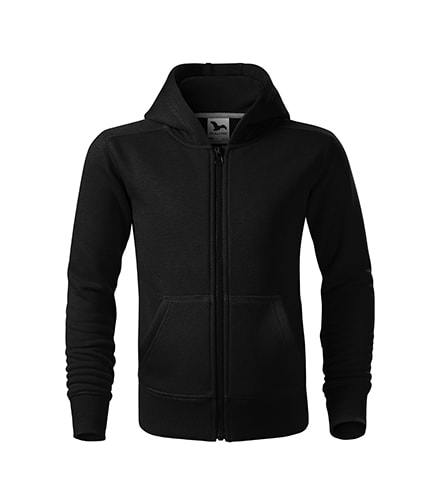 Obrázok Adler Dětská mikina Trendy Zipper - Černá | 122 (6 let)