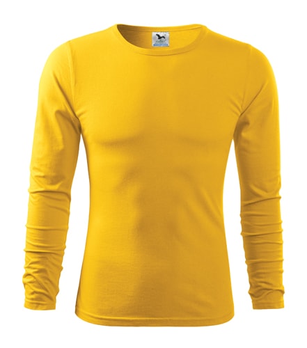 Obrázok Adler Pánske tričko s dlhým rukávom Fit-T Long Sleeve - Žlutá | M