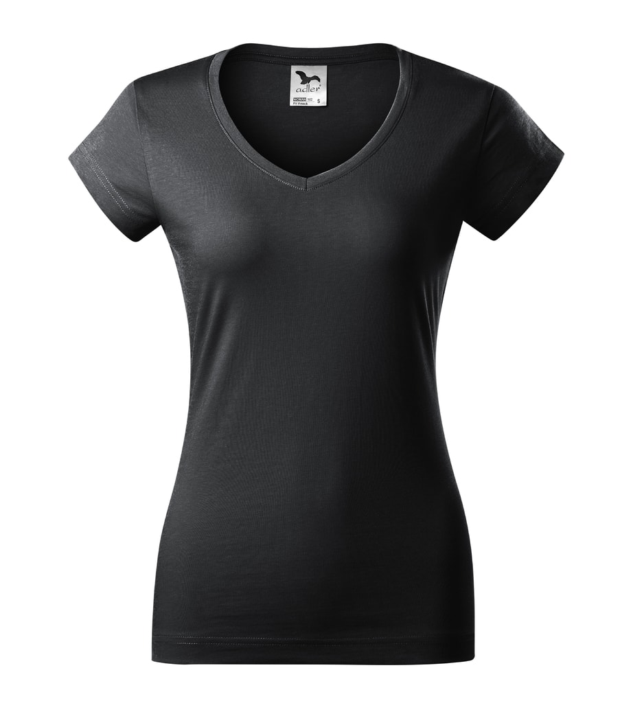 Obrázok Adler Dámske tričko Fit V-neck - Ebony gray | XXL