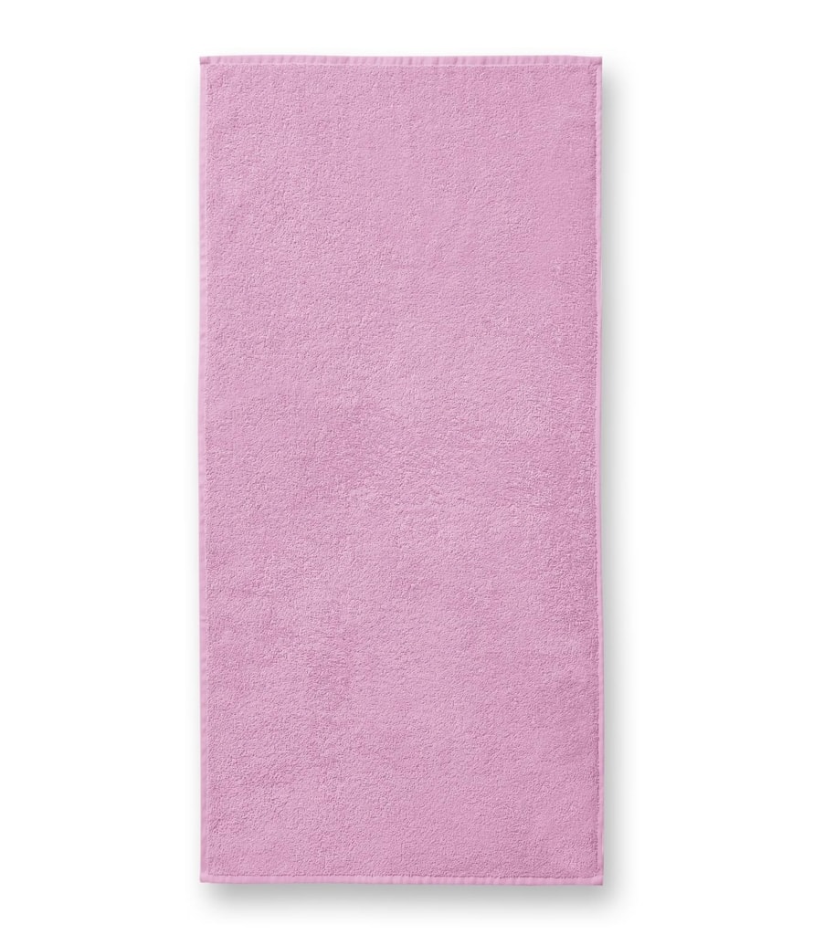 Obrázok Adler Osuška bez bordúry Terry Bath Towel - Růžová | 70 x 140 cm