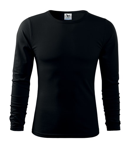 Obrázok Adler Pánske tričko s dlhým rukávom Fit-T Long Sleeve - Černá | L